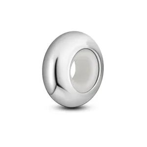 Rodowany srebrny charms do pandora beads stoper blokada kółko circle ring srebro 925