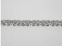Elegancka srebrna bransoleta splot królewski bizantyjski 3mm srebro 925