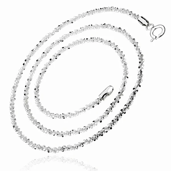 Delikatny srebrny ozdobny łańcuszek margherita 1,6mm srebro 925 MHR_030